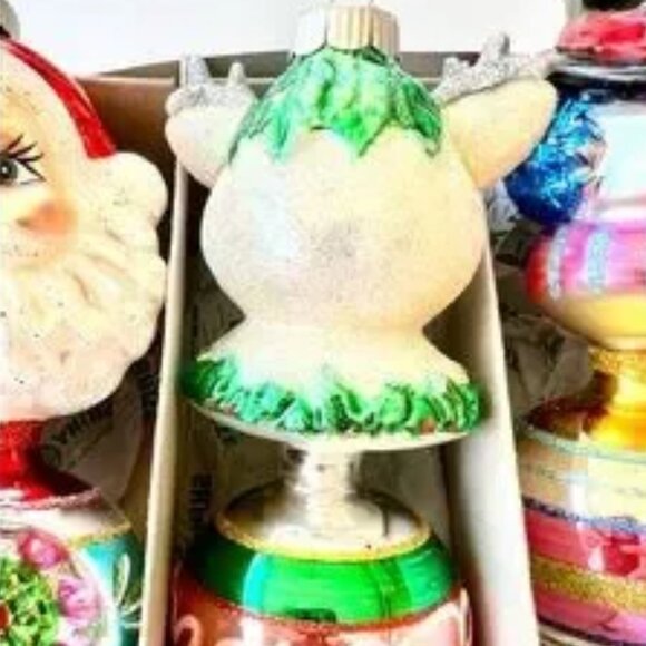 CHRISTOPHER RADKO Confetti Reflector Ball Ornaments Set of 3 - Picture 9 of 12